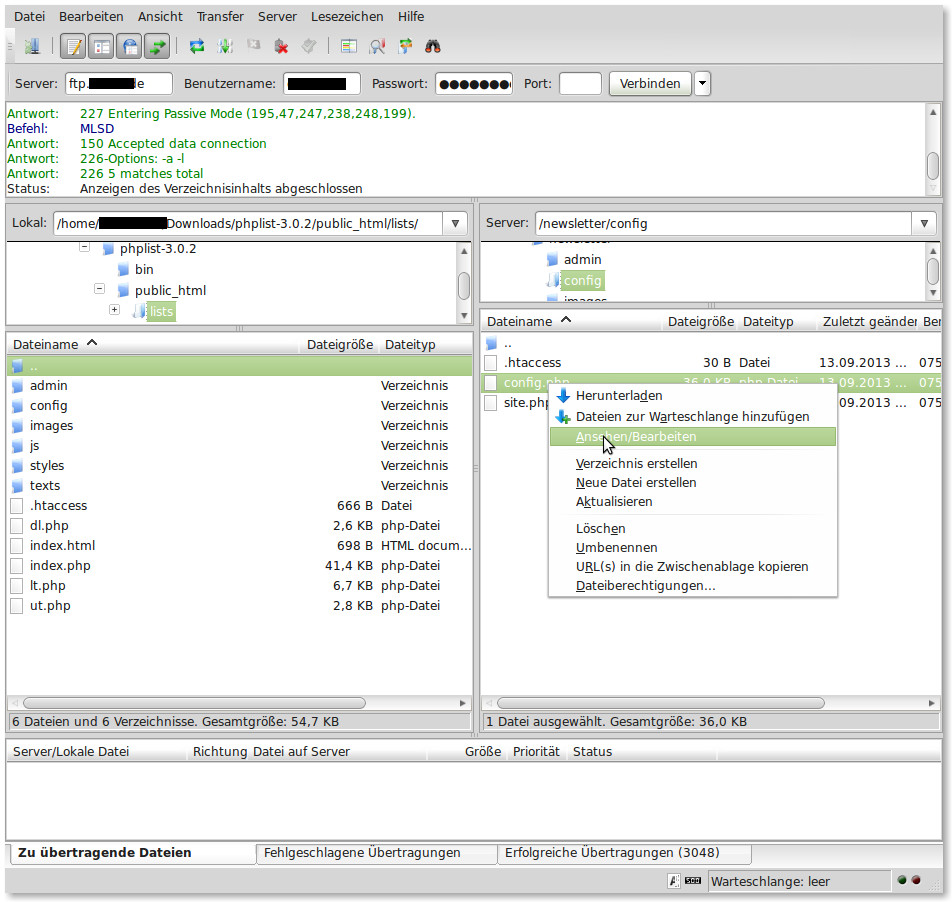 snapshot_phplist_302_filezilla_config_bearbeiten.jpg